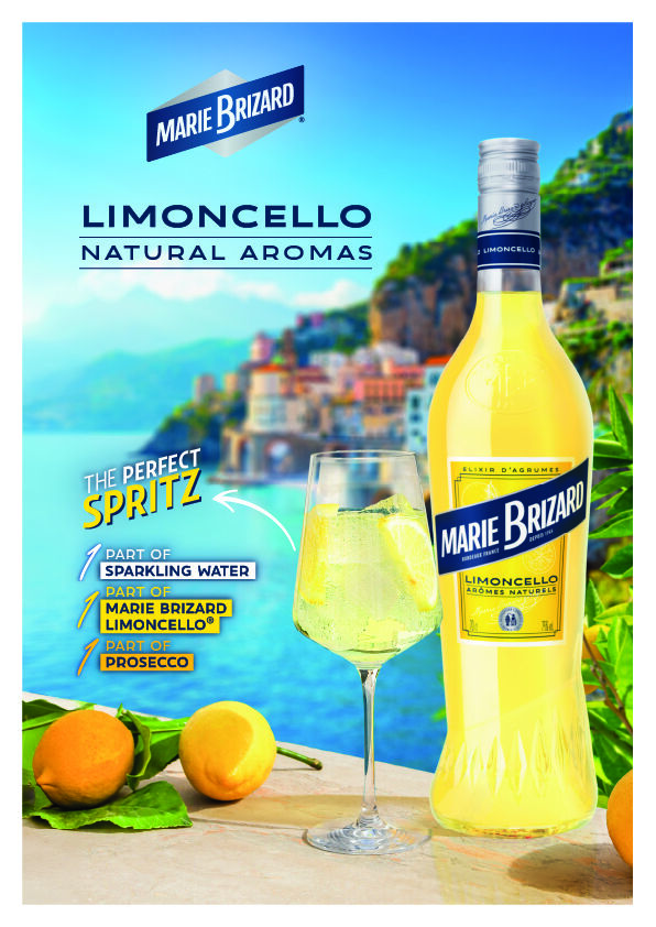 Découvrez notre dernière innovation : Marie Brizard Limoncello